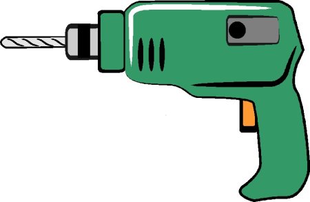 Дрель раскраска
