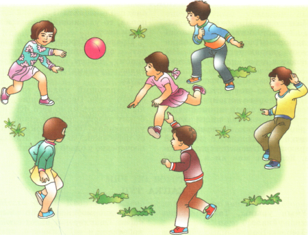 Вышибалы русская народная игра