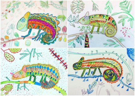 Рисунок фломастерами для детей