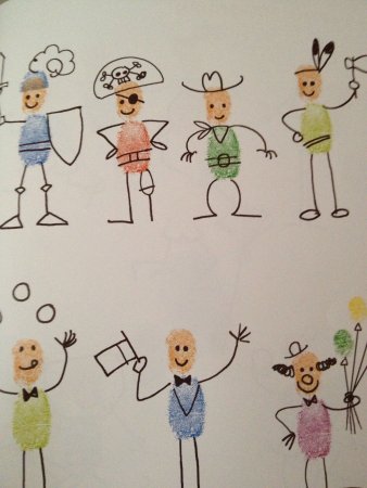 Рисование отпечатками пальцев