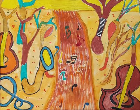 Музыка осени рисунок