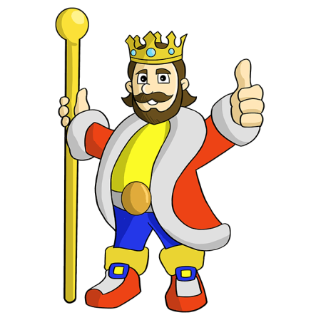 Нарисовать короля