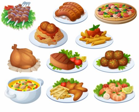 Рисунки еды