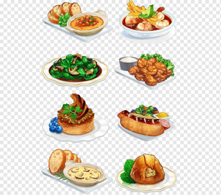 Нарисовать блюдо