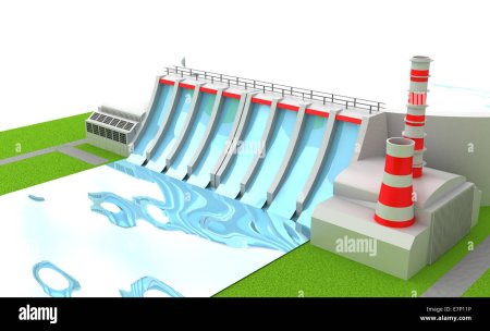 Гидростанция вектор