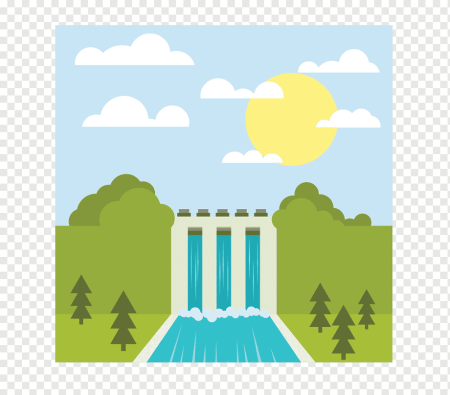 Гидроэлектростанция раскраска