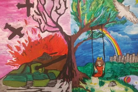 Рисунок на тему война