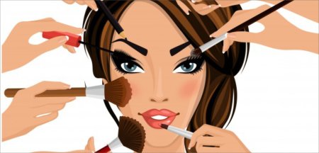 Стилистика и искусство визажа рисунок