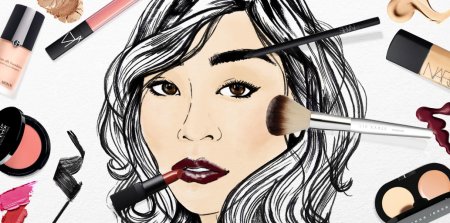 Визаж иллюстрация