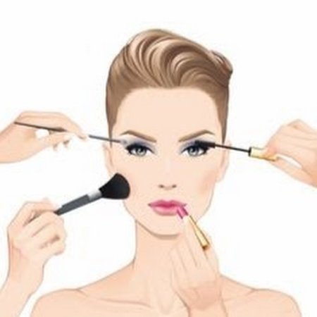 Макияж значок