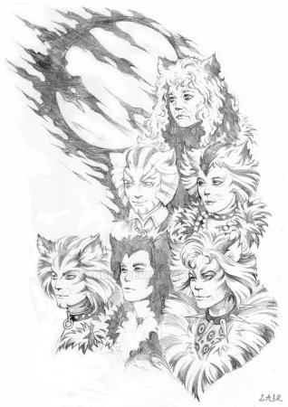 Персонажи из мюзикла кошки