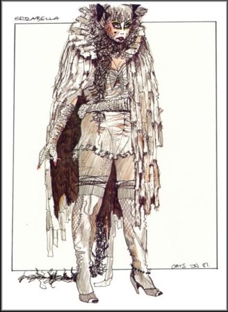 Мюзикл кошки раскраска