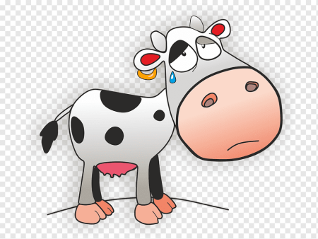 Грустная корова