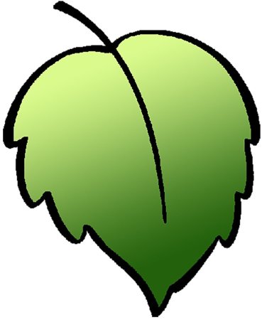 Листочки деревьев