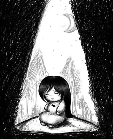 Грустные рисунки