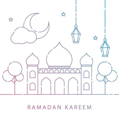 Раскраска Рамадан для детей
