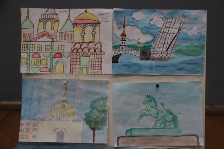 Детские рисунки Санкт-Петербурга