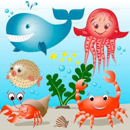 Тема море для детей