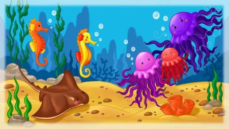 Обитатели подводного царства