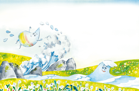 Путешествие капельки для детей