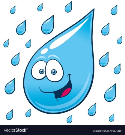 Капелька рисунок для детей