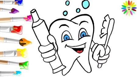 Нарисовать зубную пасту