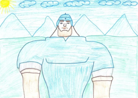 Рисование на тему богатыри