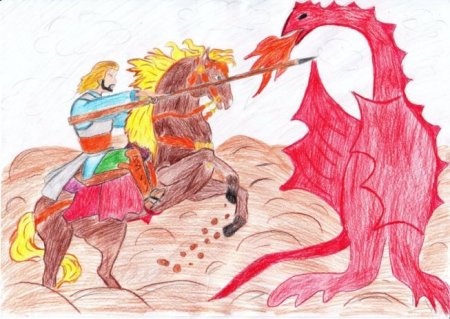 Иллюстрация к былине три поездки Ильи Муромца