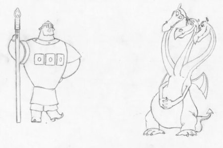 Иллюстрация к былине три поездки Ильи Муромца 4 класс