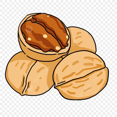 Орешки раскраска