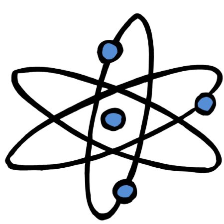 Атом мультяшный