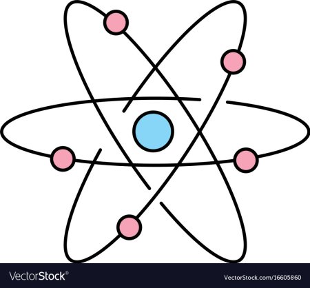 Нарисовать атом