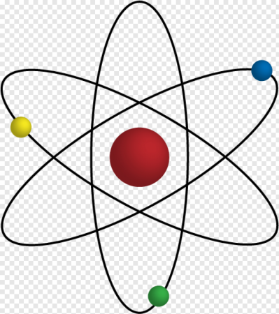 Атом рисунок