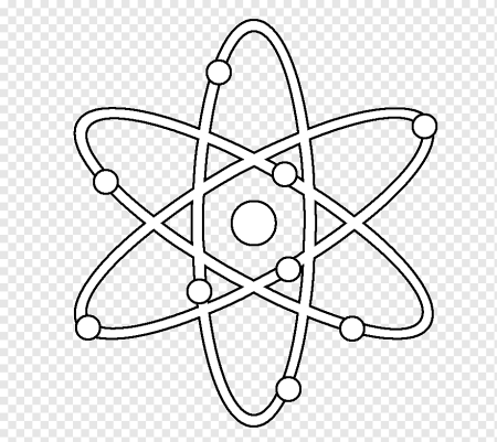 Атом рисунок