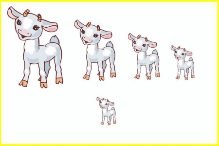 Рисование козлятки