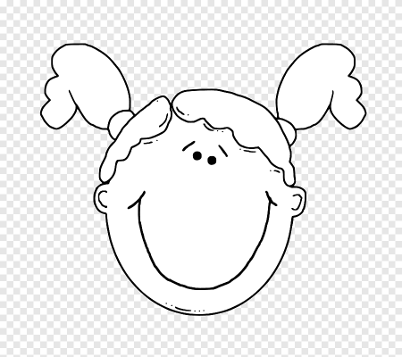 Лицо трафарет для детей