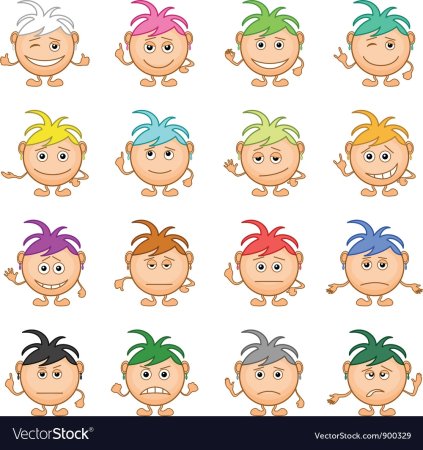 Детские рожицы