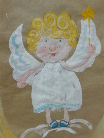 Крещение рисунок