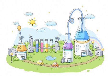 Мир химии рисунок