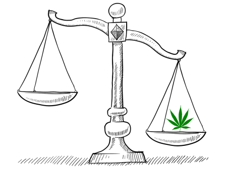 Весы карандашом