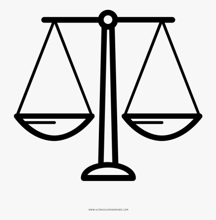 Весы схематичное изображение