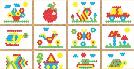Фигуры из мозаики