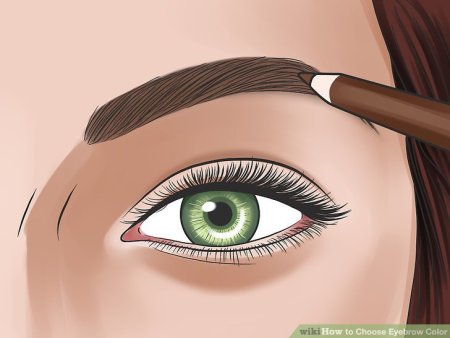 Брови мультяшные