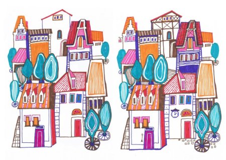 Стилизованный домик