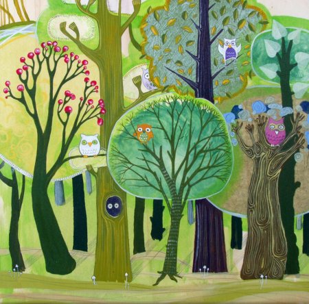 Стилизованные деревья