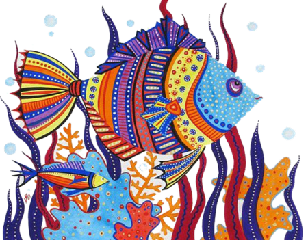 Стилизованные рыбки