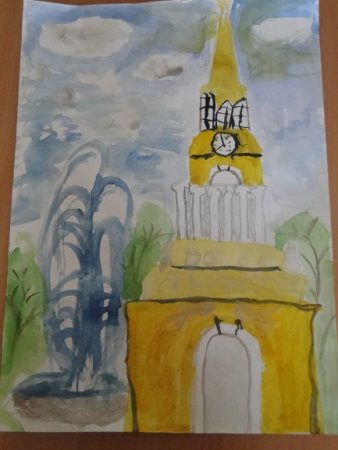 Адмиралтейство Санкт-Петербург детские рисунки