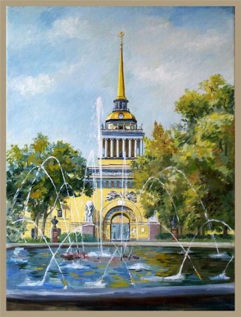 Осеннее Адмиралтейство Петербург