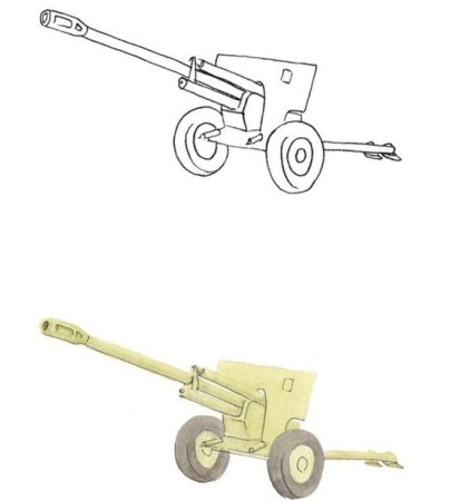 Пушка для рисования