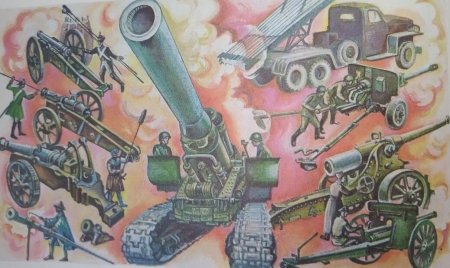 Гаубица рисунок
